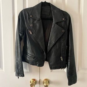 Faux leather Moto jacket
